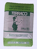 Тайл цемент - сухой клей для для плитки 25 кг(серый)